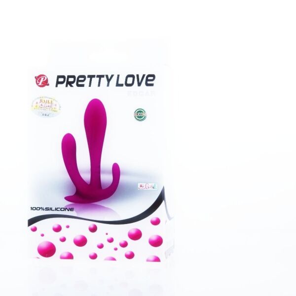 Pretty Love Edgar -dildo emättimen, anaalialueen ja klitoriksen stimulointiin