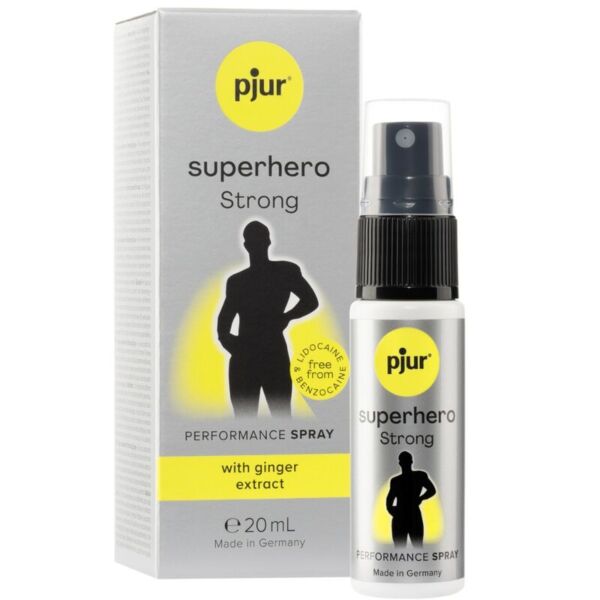 pjur superhero Strong -viivästyssuihke, 20 ml