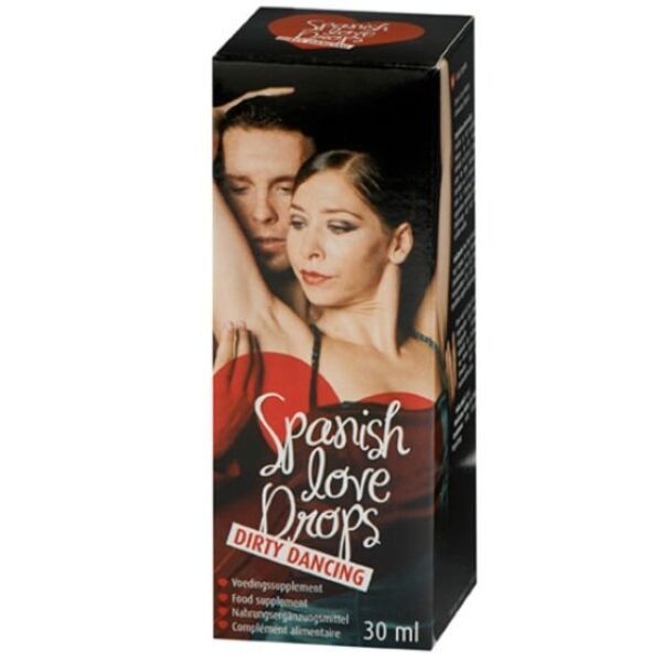 Cobeco Pharman Spanish Love Drops Dirty Dancing -rakkaustippojen pakkaus, 30 ml