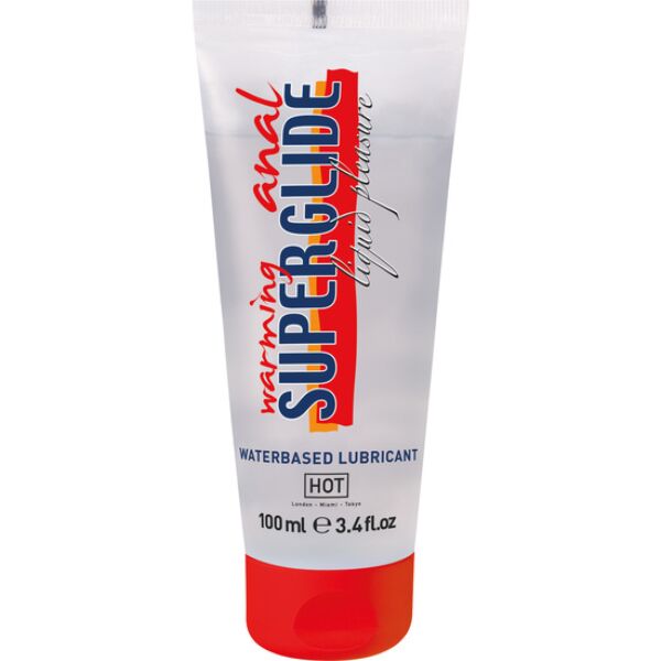 Lämmittävän HOT-anaaliliukuvoiteen 100 ml:n pullo