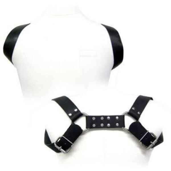 Leather Body Holster -valjaat miehille, olkaimet olkapäiden yli