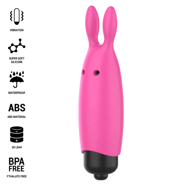 Luotivibraattori Intense Fun Hopper, evät ja nenä näkyvissä