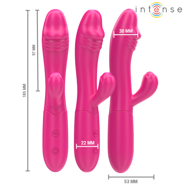 Intense Fun Ivy -vibraattori ja stimuloiva kieli