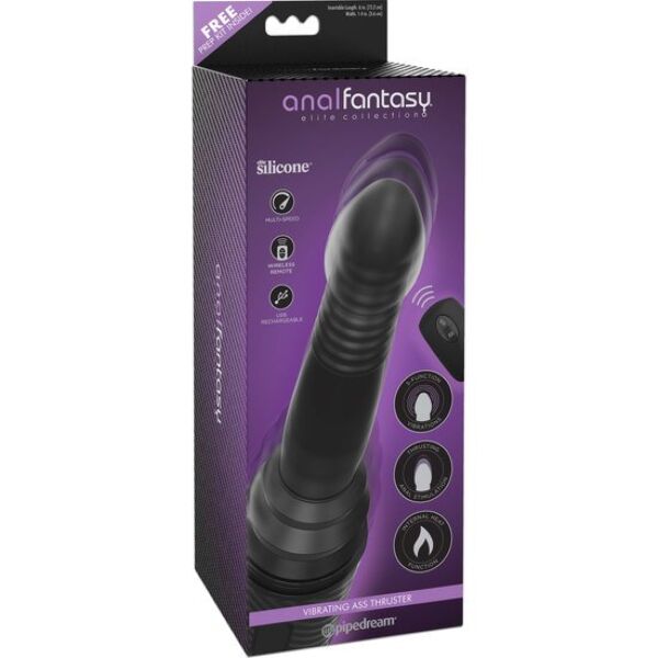 Pipedreamin Anal Fantasy Elite Ass Thruster -anaalivibraattori imukupilla