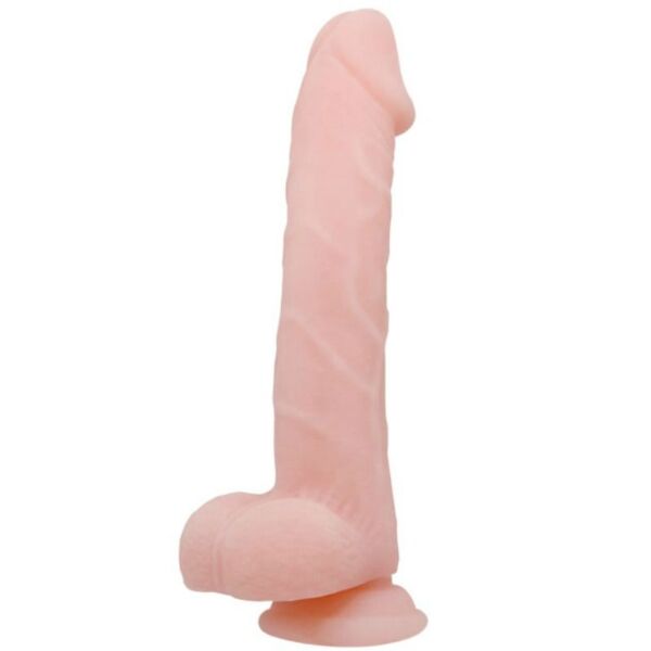 Realistinen Baile-dildo 22 cm, jossa on suonikuviointi ja imukuppi pohjassa