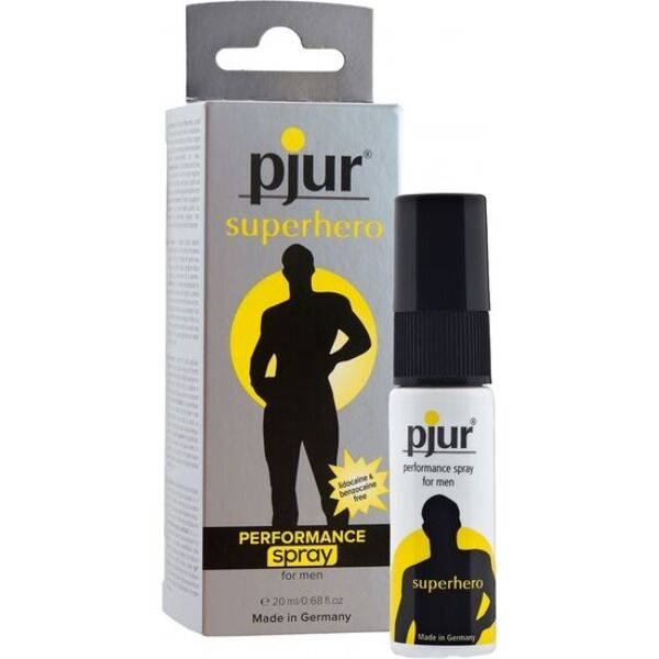 Viivästyssuihke pjur superhero Performance Spray, 20 ml