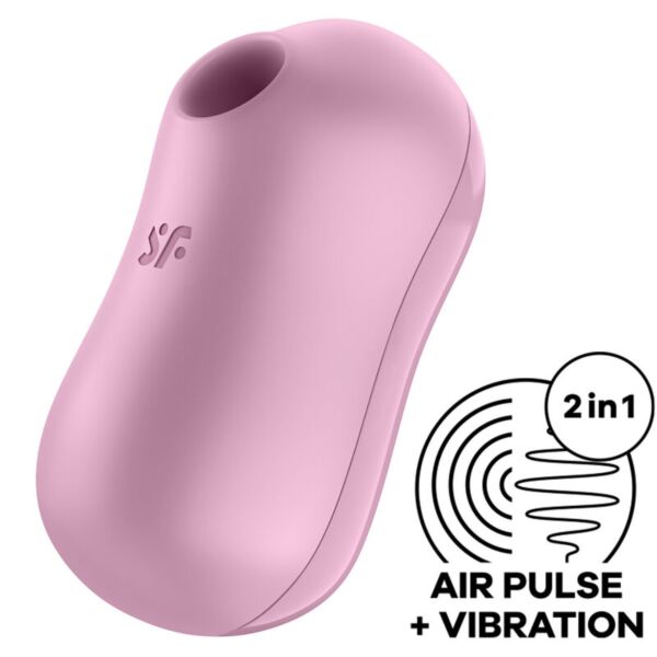 Satisfyer Cotton Candy klitoriksen imulaite, soikea muoto