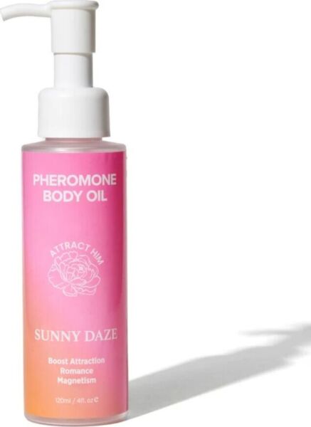 Eye of Love Bloom vartaloöljy feromoneilla, 120 ml, tuoksuina Lilac Dream ja Sunny Daze
