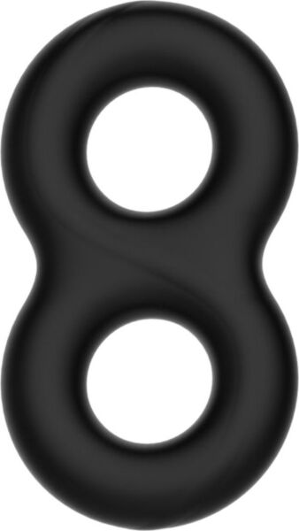 Kaksinkertainen silikoninen penisrengas Crazy Bull Infinity