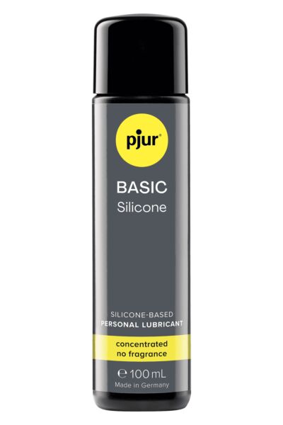 pjur Basic Silicone -silikonipohjaisen liukuvoiteen pullo