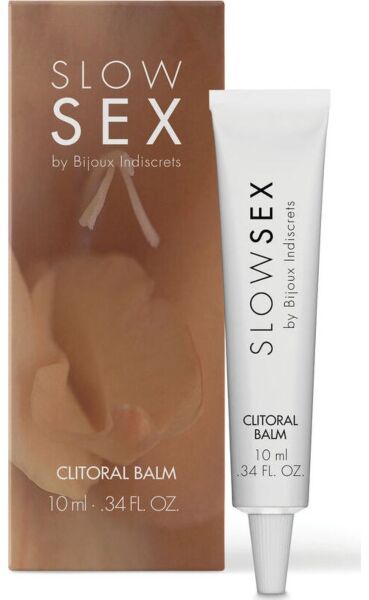 Bijoux Indiscrets Slow Sex Clitoral Balm -klitorisvoide, 10 ml:n pakkaus