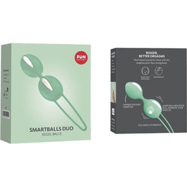 Fun Factory Smartballs Duo -kaksoisgeishakuulat nauhoineen