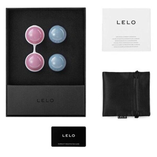 LELO Luna Beads Mini -geishakuulasetti silikoniliittimellä