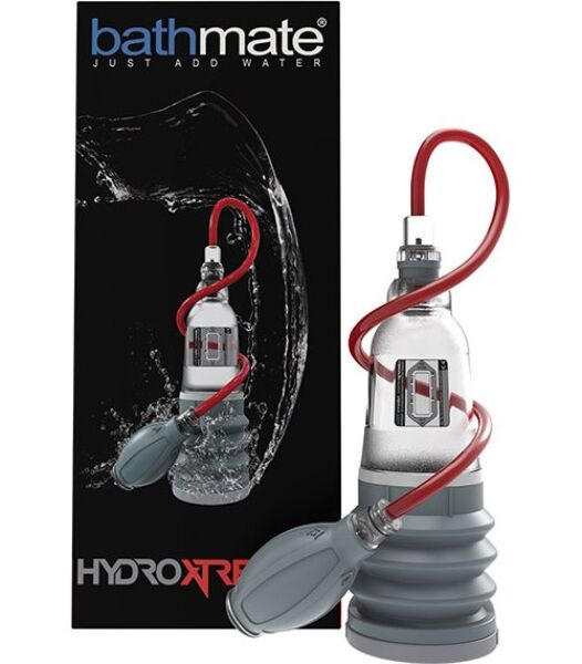 Bathmate HydroXtreme 3 -penispumppu ja sen puristuspallo