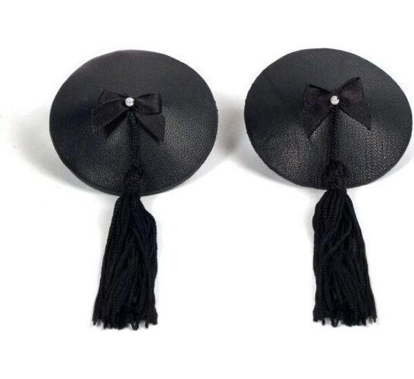 Bijoux Indiscrets Burlesque Pasties Classic -nännipeitteet tupsuilla