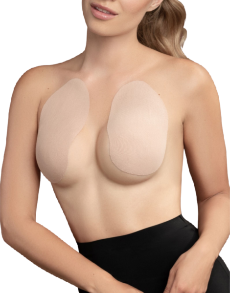 Rintojen nostoteipit Bye Bra Breast Lift Pads, olkaimettomat tarranauhat