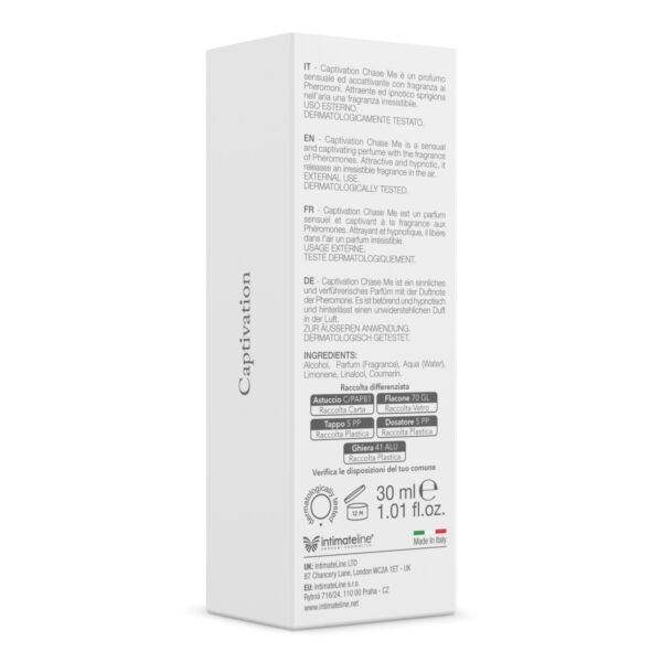 IntimateLine Captivation Chase Me Woman -feromonihajuvesi, 30 ml
