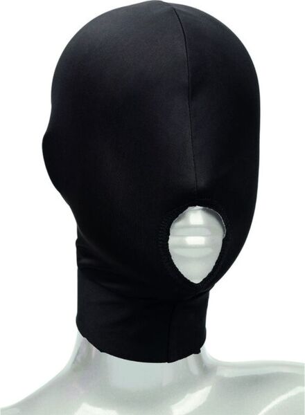 Musta CalExotics Boundless Hood -huppu avoimella suulla