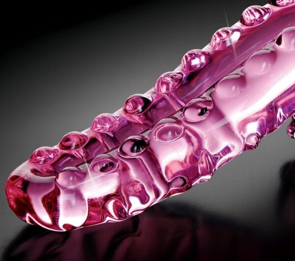Käsin puhallettu lasidildo Pipedream Icicles N. 24