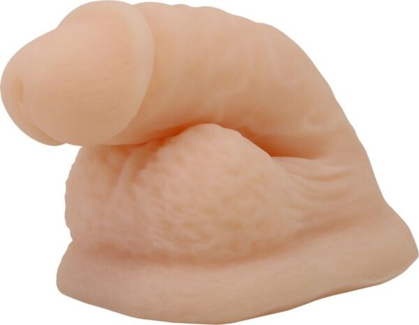 Realistinen Pretty Love BW-008135N -dildo, jossa on pullistuva pää, suonia jäljittelevä pintakuvio ja imukuppityvi