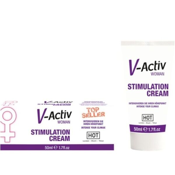 HOT V-Activ -kiihotusvoide naisille, 50 ml:n pakkaus