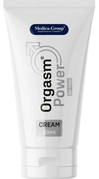 Medica Groupin Orgasm Power For Men Cream -intiövoide miehille, 50 ml