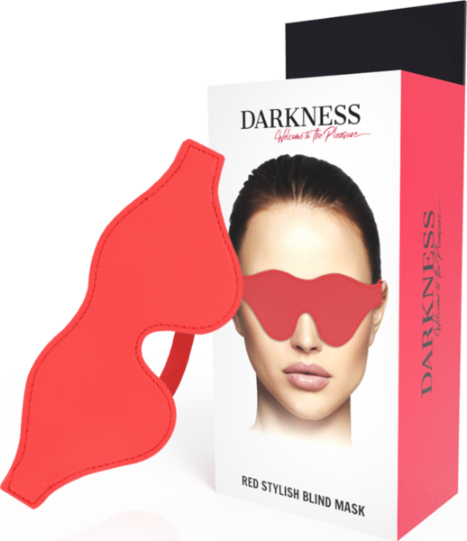 PVC-silmäside Darkness Stylish ja sen joustonauha