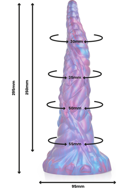 Epic Nokken -dildo imukuppipohjalla