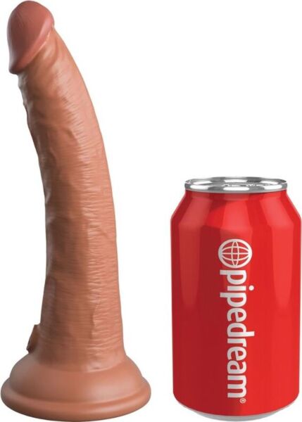 Realistinen dildo King Cock Elite 17,8 cm imukuppipohjalla