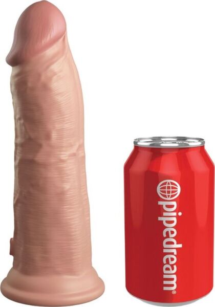 Realistinen silikonidildo King Cock Elite 20,3 cm imukuppipohjalla