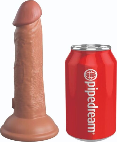 Realistinen dildo King Cock Elite 15,2 cm imukuppipohjalla