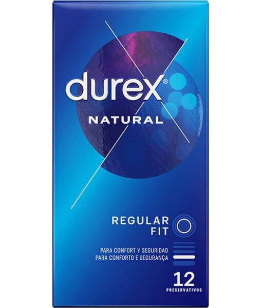Durex Natural Plus -kondomipakkaus, 12 kpl