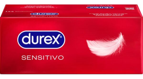 Durex Sensitivo Suave -kondomien 144 kappaleen pakkaus