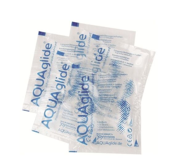 Joydivision AQUAglide -liukuvoiteen 3 ml:n kerta-annospussi