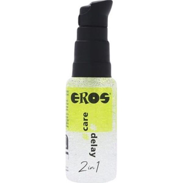 Eros 2in1 Care Delay -viivästysgeelin 30 ml:n pumppupullo