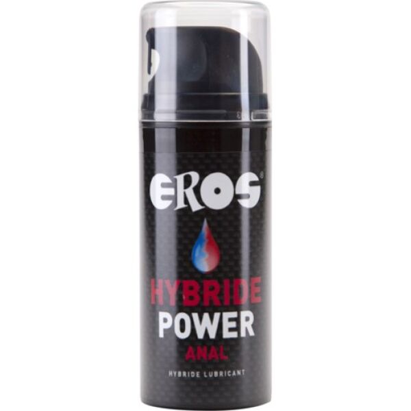 Eros Hybride Power Anal 100 ml -anaaliliukuvoiteen pumppupullo