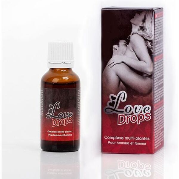 RUF Love Drops -ravintolisätippojen 30 ml:n pullo