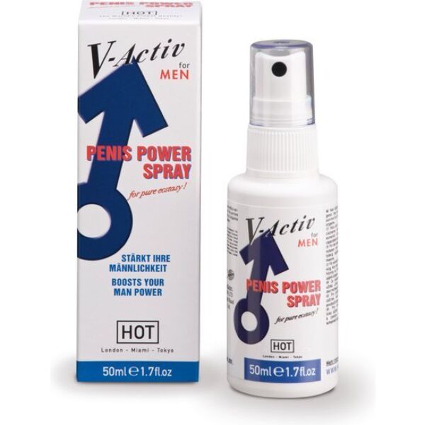 HOT V-Activ Penis Power Spray -penissuihke 50 ml