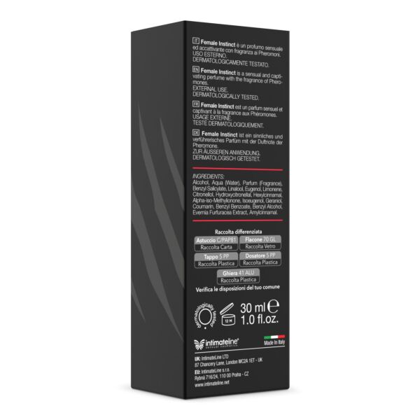 Intimateline Female Instinct -feromonihajuvesi, 30 ml:n pullo