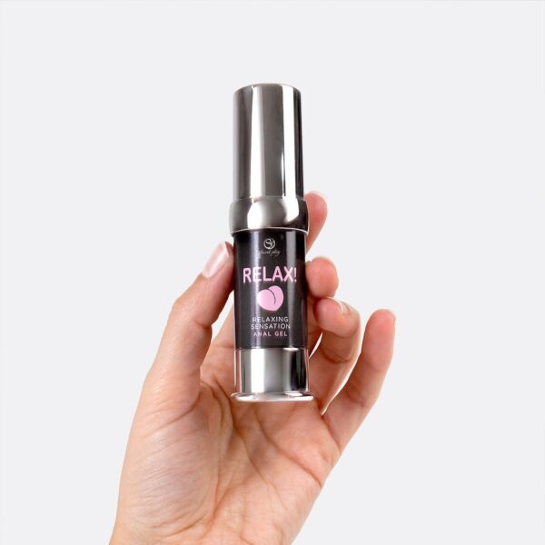 Secret Play Relax -anaaligeelin 15 ml:n airless-pakkaus