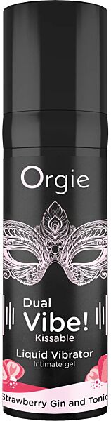 Orgie Dual Vibe 15 ml suudeltava intiimigeeli