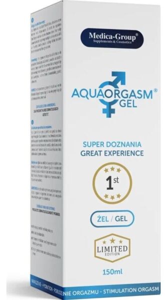 Medica Group Aqua Orgasm Gel -intiimigeeli, 150 ml