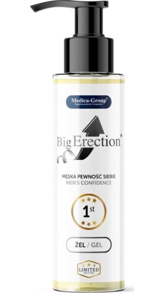 Medica Groupin BigErection Gel 150 ml -intiimigeelipakkaus