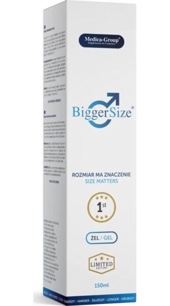 Medica-Group BiggerSize Gel -intiimigeeli 150 ml