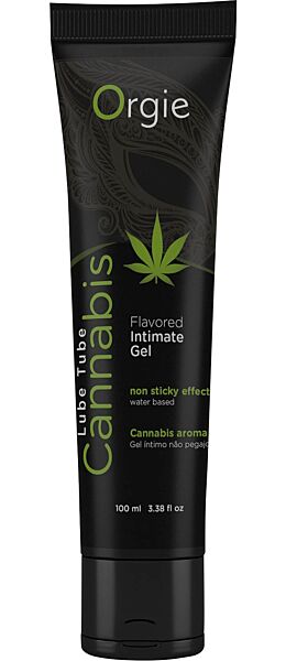 Orgie Lube Tube Cannabis -liukuvoide, 100 ml:n tuubi