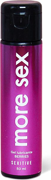 Vesipohjainen liukuvoide Sexitive More Sex, 50 ml:n pakkaus