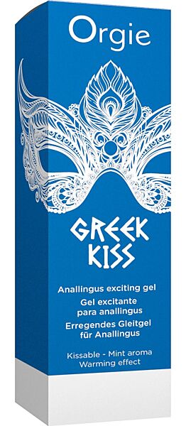 Orgie Greek Kiss -geelin 50 ml pumppupullo