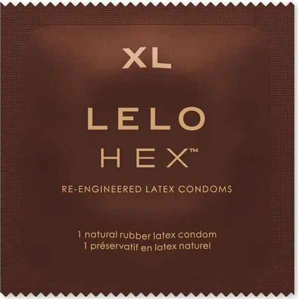 LELO HEX Respect XL -kondomipakkaus
