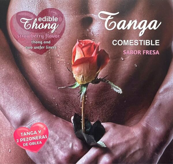 Hotflowers oblaattistringi ja 2 nännisuojusta miehelle