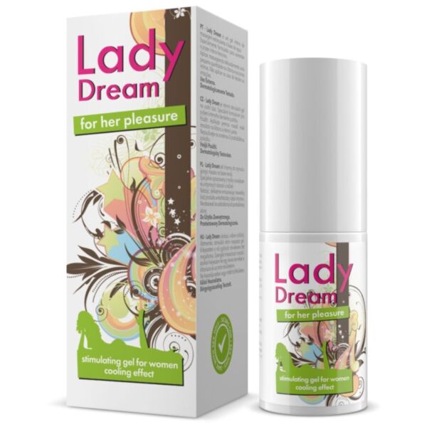 Intimateline Lady Cream -kiihotusvoide 30 ml:n pakkauksessa